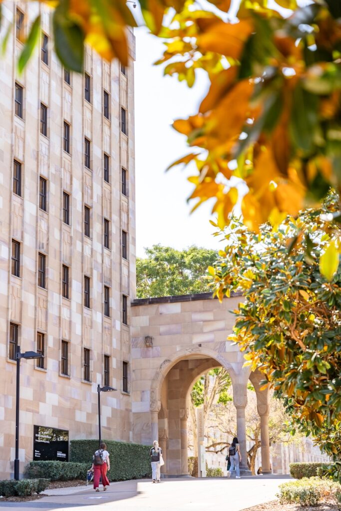 A tall building with a clock on the front of it